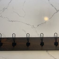 Custom coat or towel rack