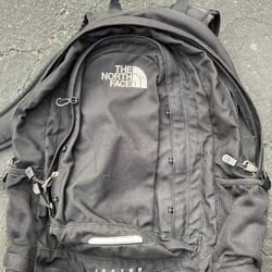Black north face backpack 