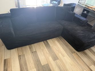 Black couch