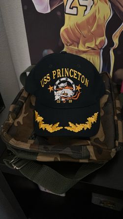 Rare USS PRINCETON CG 59 veteran hat
