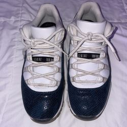Air Jordan 11 Retro Low ‘Navy Snakeskin’ 10 $180 USED