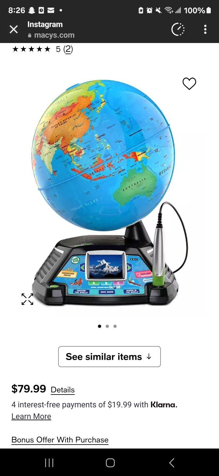 Globe Great Toy For Kids