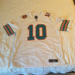 Hill NFL Jersey Number 10 Size Large