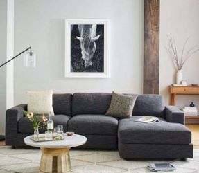West Elm sleeper sectional