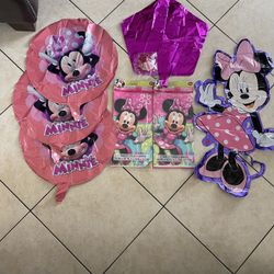 Minnie Mouse Helium Balloons