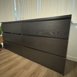 Black 6 drawer Dress