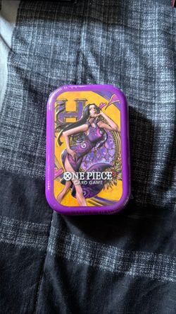 One piece card game tin