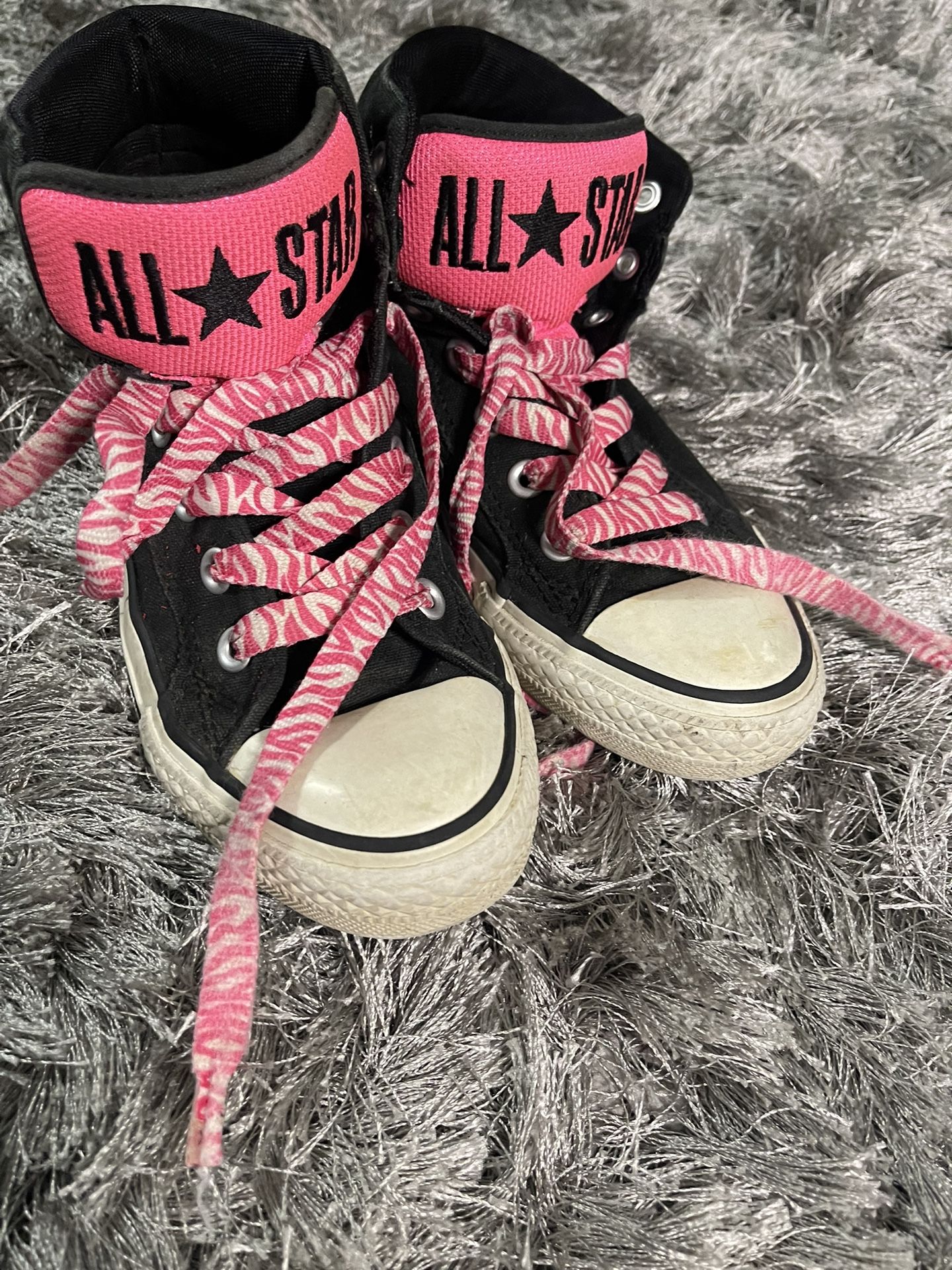 All Star Pink And Black