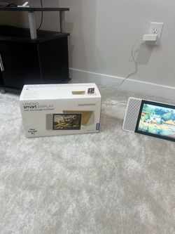 10” Lenovo Smart Display with Google Assistance