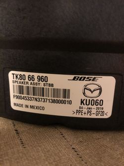 Bose Speaker/subwoofer with amplifier