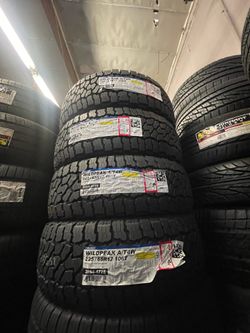 (4) New Tires 2256517 Falken Wildpeak AT4W