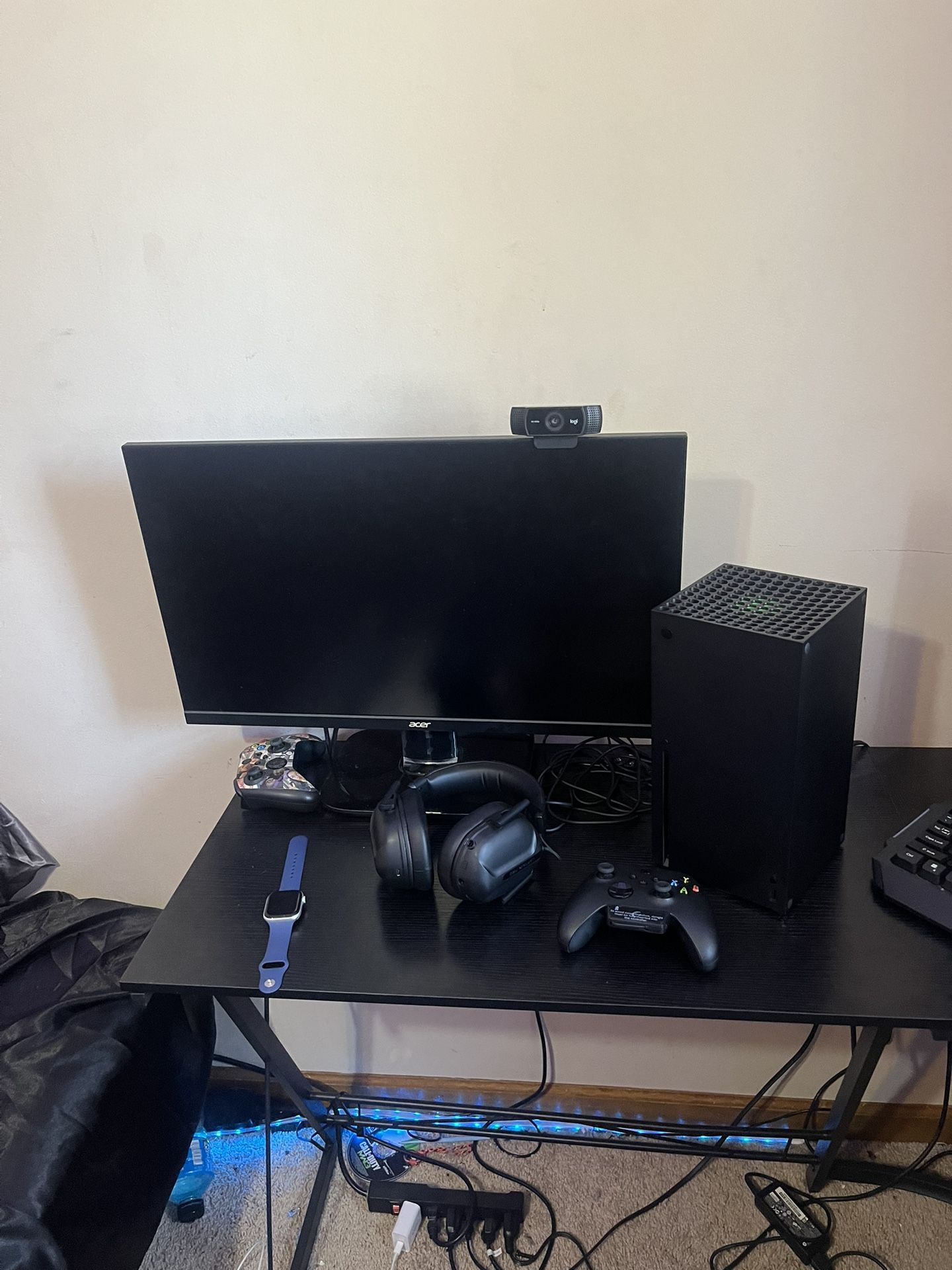 gaming set up