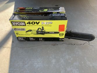 Ryobi electric chainsaw