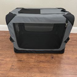 Portable/Foldable Dog Crate - Medium Sized