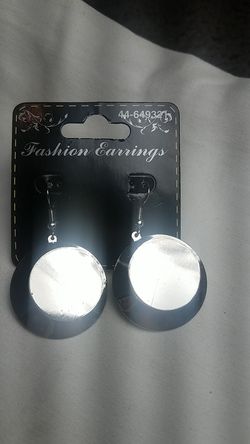 Silver ear rings