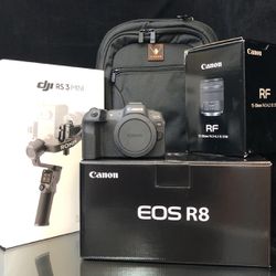 Canon EOS R8 Mirrorless Camera (other Products Also Available)