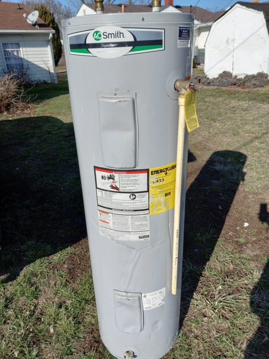 Electric A.O. Smith Water Heater Like New 