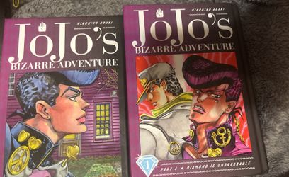 Jojos Series Manga Books 1 And 2