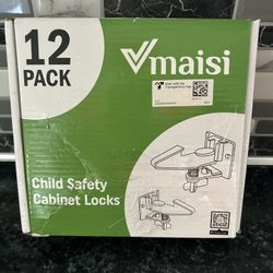 VAIMASI CHILD SAFETY CABINET LOCKS (12)