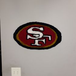 CUSTOM 49ers RUG