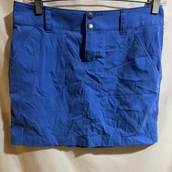 Columbia Womens Size 4 skirt blue omni shield Used Good Condition $20 Meet Up In Irving @dfwgoods