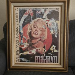 Marilyn Monroe Yves Arman Rotella Gallery 1982 Framed Print