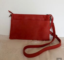 ABLE burnt orange crossbody bag