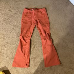 Burton Orange Ski Pants Sz S Womens