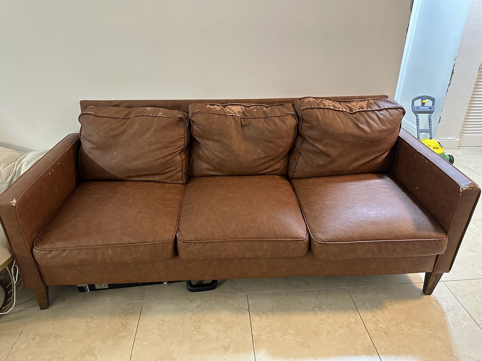 FREE COUCH AND ROCKING CHAIR