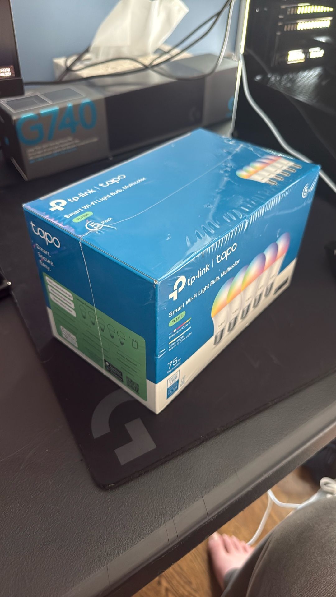 TP-Link Tapo Smart Bulb 5-Pack New In Box! 75 W: From staples.