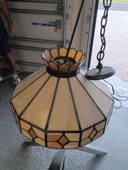 Hanging Tiffany Chandelier