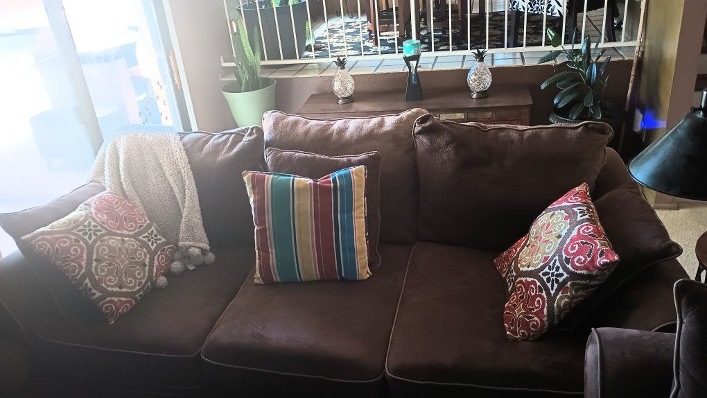 Family Room Couch and Chair