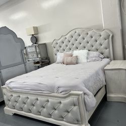 Tufted Bed Frame Available Today 