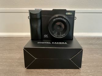 Digital Camera, 3" 180° Flip Screen, 16X Zoom