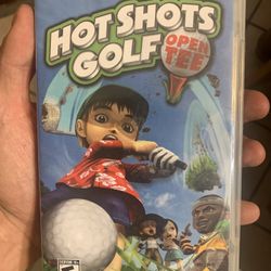 Hot Shots Golf Open Tee - Sony PlayStation Portable PSP CIB Tested