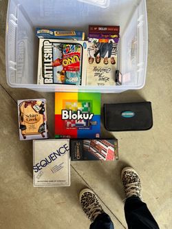 Board Game Lot – Battleship, Blokus, Sequence & More