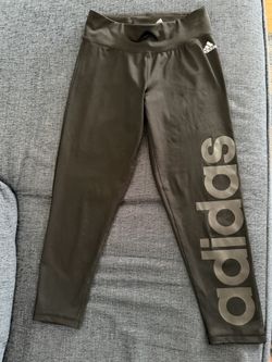 Women's Adidas Climalite Leggings Icon Black Size Small