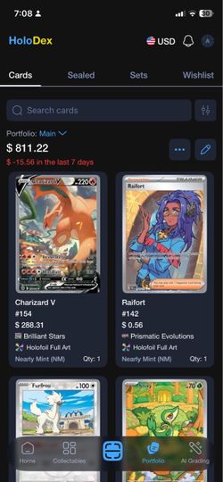 Pokémon cards near mint condition