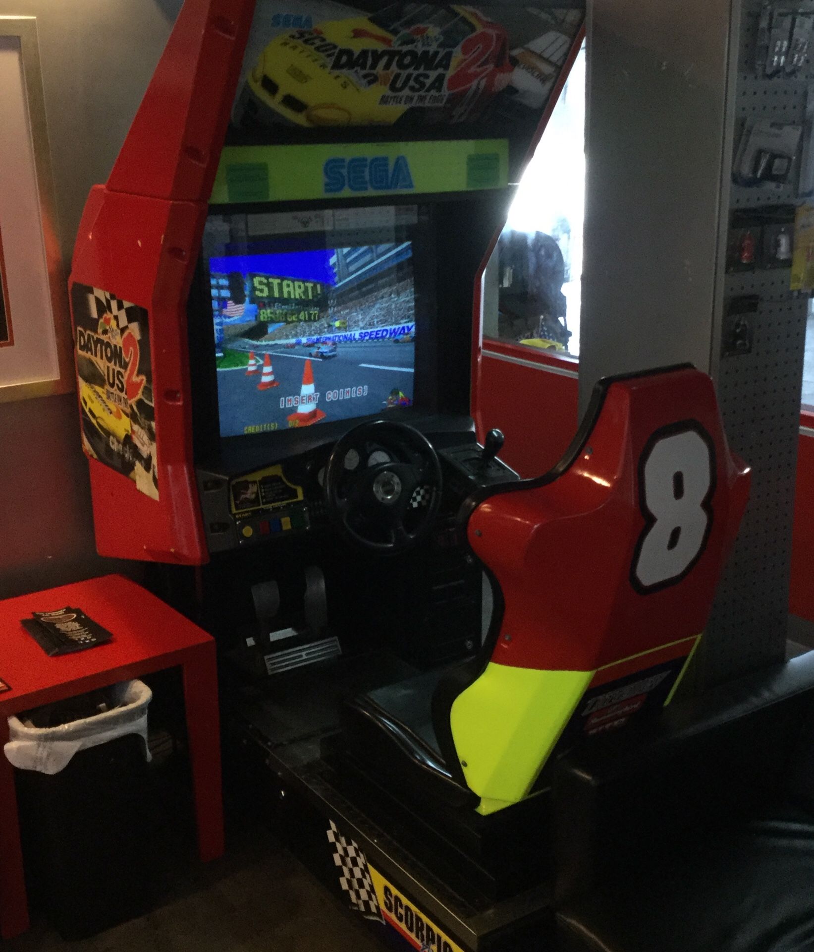 SEGA DAYTONA USA ARCADE GAME