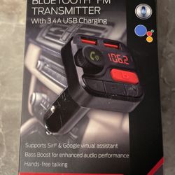 Transmisor FM Bluetooth Monster con carga USB 3.4A