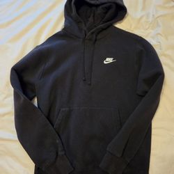 Nike Club Fleece Hoodie Black Men's Small