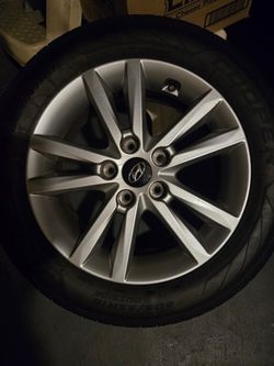 TIRES WITH RIMS 205 55 16