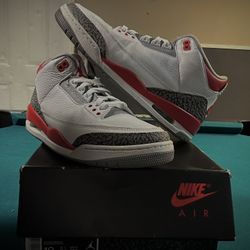 Jordan 3 Fire Red