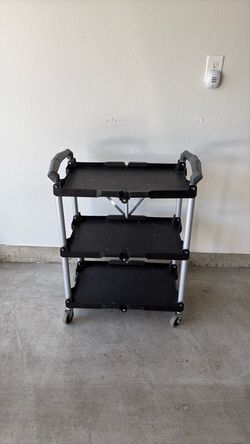 3-Tier Rolling Utility Cart