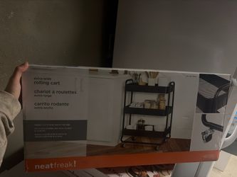 Neatfreak Extra-Wide Rolling Cart