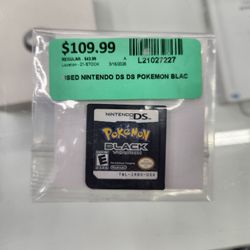 Pokémon Black - Nintendo DS
