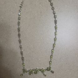 Sterling Silver Necklace.  Weight Is 21.7 Grams 