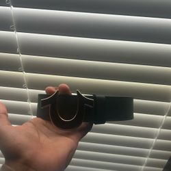 True Religion Belt Black Size 32