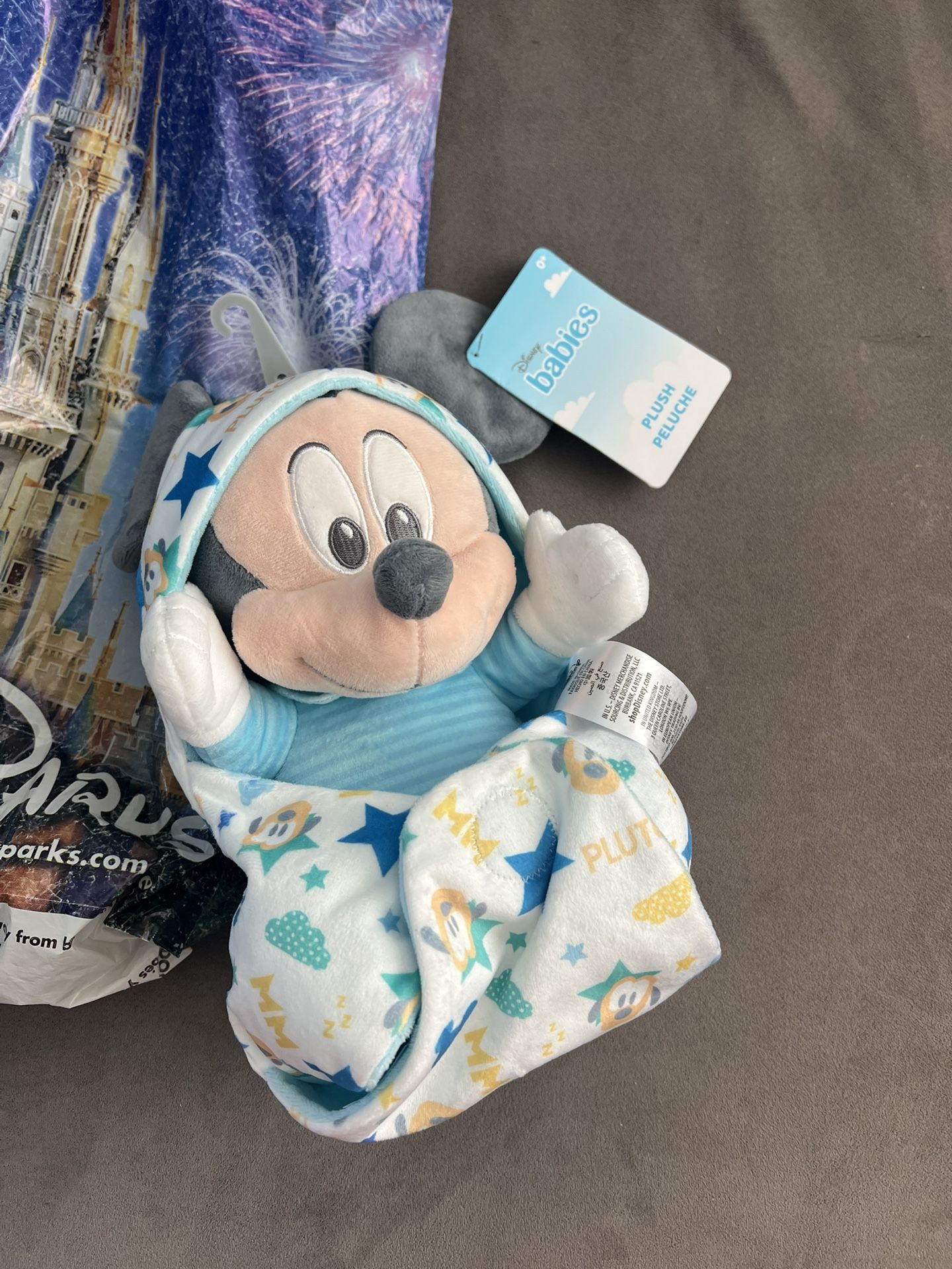 Brand New Baby Mickey Mouse Plushie