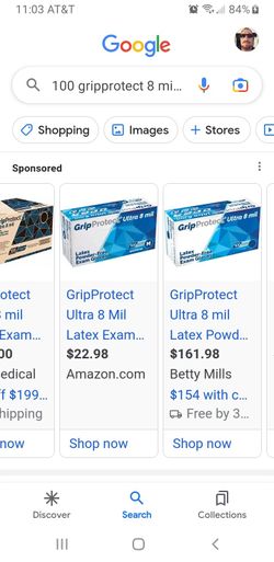 100 Latex Powder Free Exam Gloves 8mil
